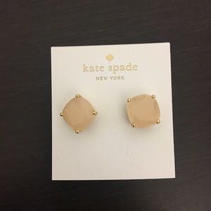 Kate spade light pink stud earrings new w tags